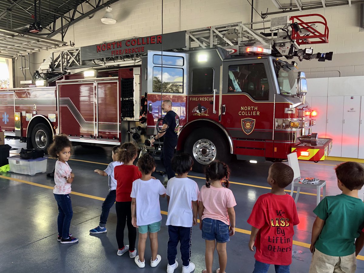 Our Pre-K Pelicans enjoyed a Fantastic Friday Firehouse Field Trip!!!
🚒🧯👩‍🚒 ⁦
⁦<a href="/PoincianaCCPS/">Poinciana Elementary</a>⁩ ⁦<a href="/CCPS_PRE_K/">Collier County Public Schools PRE-K Programs</a>⁩