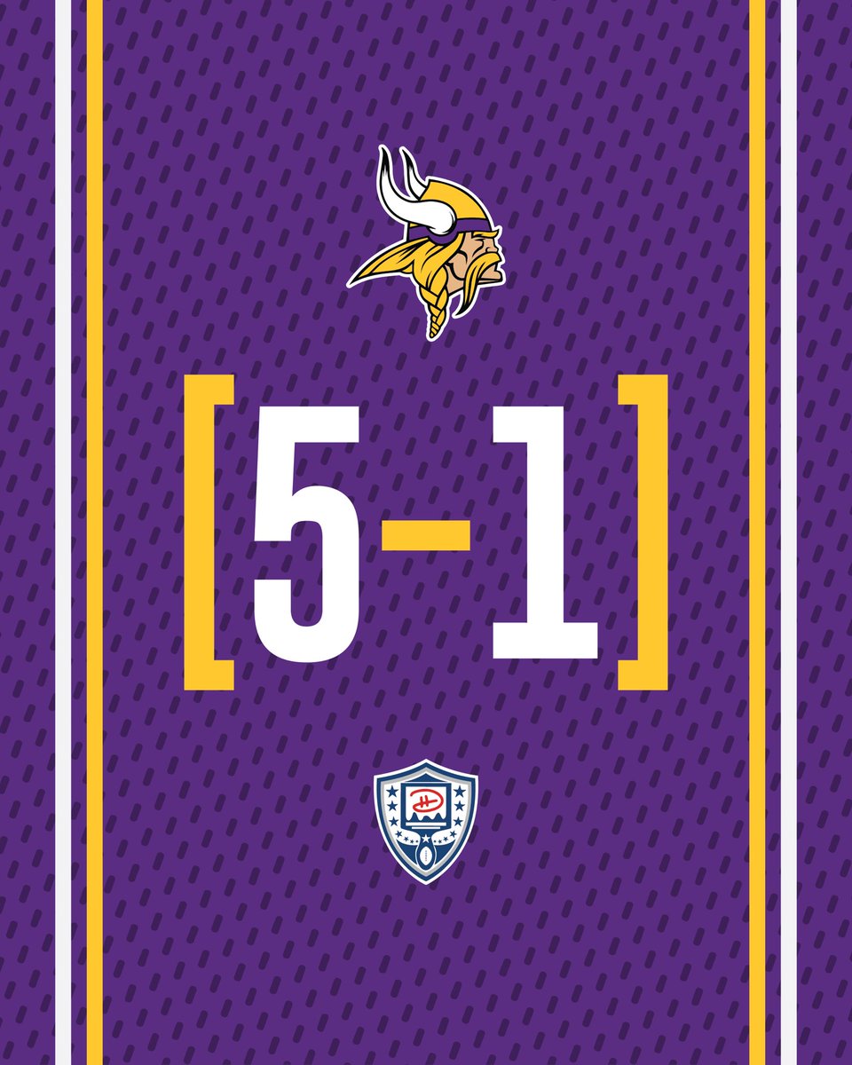 5-1 heading into the bye week 🏈💜💛 #howsweetitis
#nfl #football #design #minnesota #minneapolis #blackadam #scottsdale #disney #disneyland #marvel #shehulk #skol #typography #dhartist #gameday #dolphins #vikings #minvsmia #miavsmin #miami #florida #beatthedolphins #comicbooks