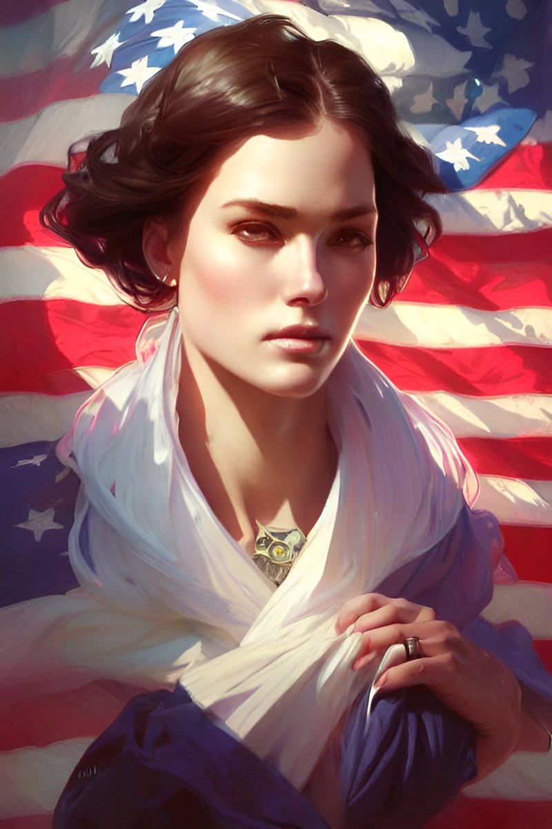 Wow__fi's tweet photo. Miss Patriot
#christian #prolife #conservative #trump #christmas
#christ #paleocon #nation #nationalist #traditionalist
#maga #tradition #america #values #nuclearfamily
#culture #politics #politigram
#paleoconservative #libertarian #leftist #AIArtwork
#government #war https://t.co/qPSMJymxxQ