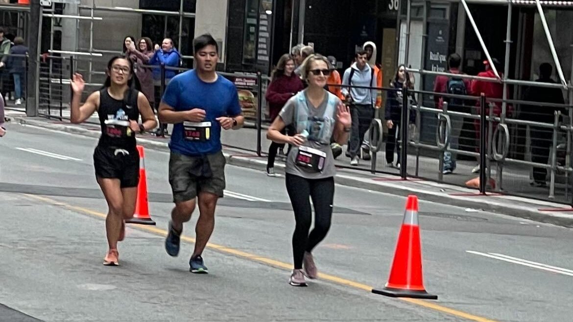 Fraser Anderson (@f_rasera) on Twitter photo Extremely proud of <a href="/mkannett/">Michelle Annett</a> for finishing the <a href="/TOwaterfront42k/">TCS Toronto Waterfront Marathon</a> marathon in (personal) record time. Months of training and perseverance to crush your first in-person marathon. 💖🏃♀️ Extremely proud of <a href="/mkannett/">Michelle Annett</a> for finishing the <a href="/TOwaterfront42k/">TCS Toronto Waterfront Marathon</a> marathon in (personal) record time. Months of training and perseverance to crush your first in-person marathon. 💖🏃♀️