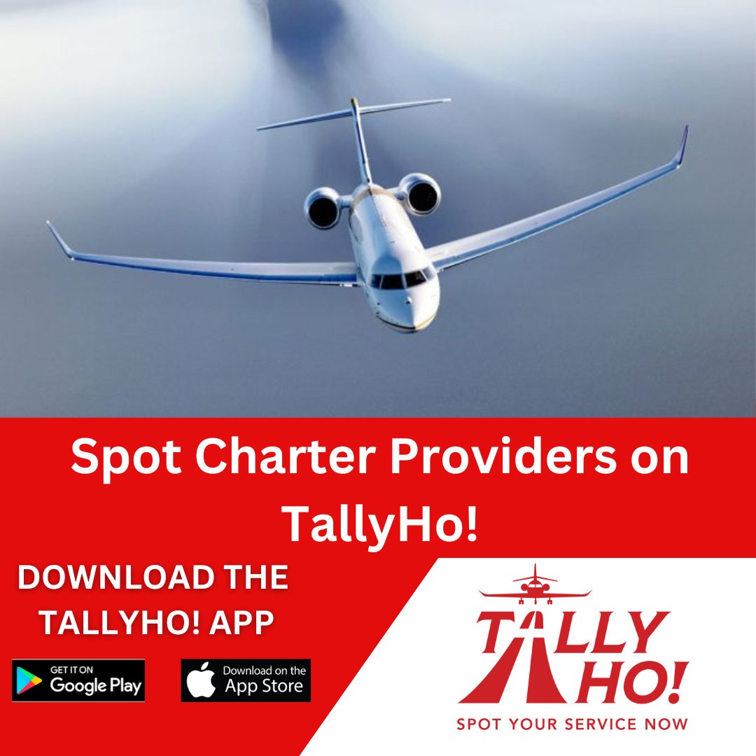 tallyho_apps's tweet photo. We will get you there. Choose TallyHo!
#tallyho #fbo #aviation #spotyourservice #aircraft #download #businessaviation https://t.co/PYkia7aS3j