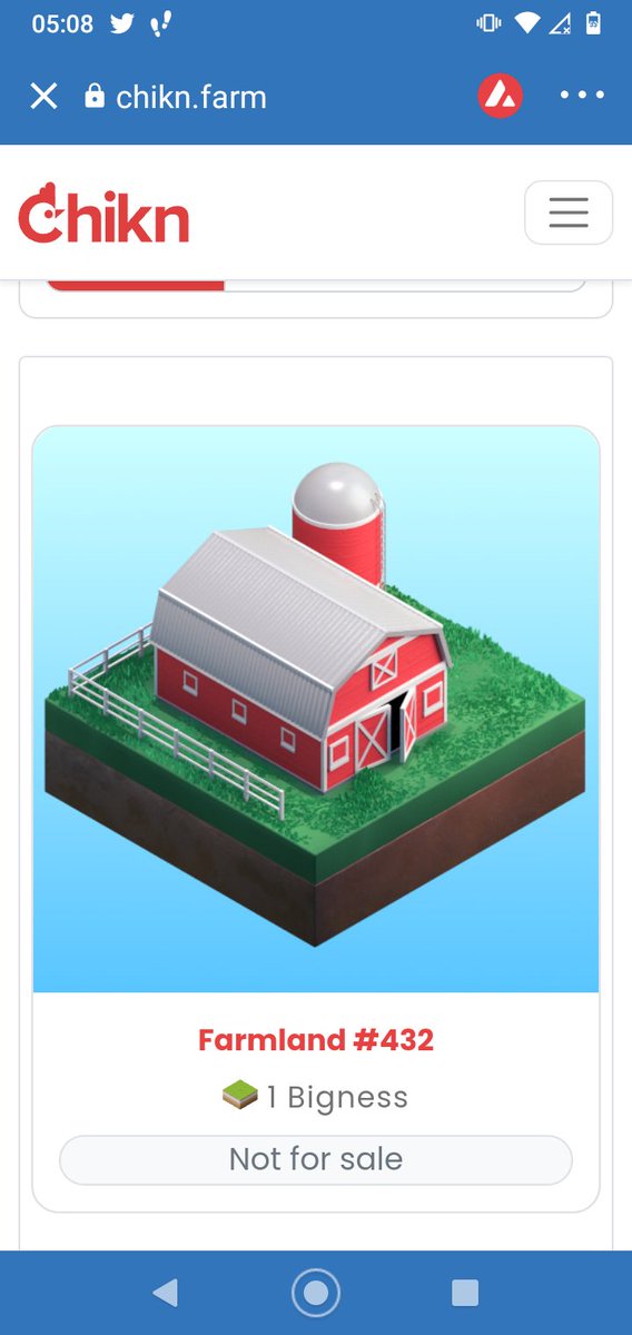 getmealemon's tweet photo. Just from a value point of view my @chikn_nft farmland has grown massively - you could mint these for 5 avax or so at the time....after these tiles flipped it's work around 100x https://t.co/Ce6LR8XbU7