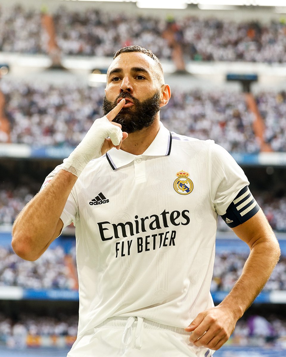 😘 Un besito para todos.
<a href="/Benzema/">Karim Benzema</a> | #ElClásico