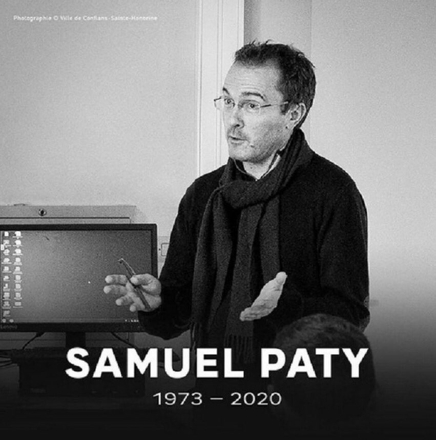 Nous ne t’oublions pas, Samuel.