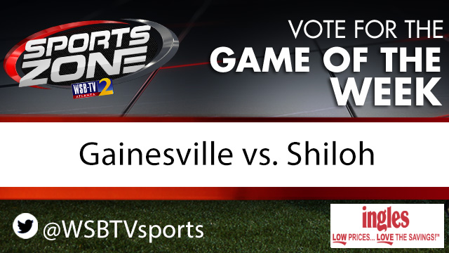 WSB-TV Sports Zone (@wsbtvsports) on Twitter photo Should <a href="/WSBTVsports/">WSB-TV Sports Zone</a> cover @gainesvillefb vs. <a href="/ShilohGenerals/">Shiloh Generals</a> as the Game of the Week on Oct. 21?
Each RT is 1 vote.
More info here: wsbtv.com/sports/high-sc… Should <a href="/WSBTVsports/">WSB-TV Sports Zone</a> cover @gainesvillefb vs. <a href="/ShilohGenerals/">Shiloh Generals</a> as the Game of the Week on Oct. 21?
Each RT is 1 vote.
More info here: wsbtv.com/sports/high-sc…
