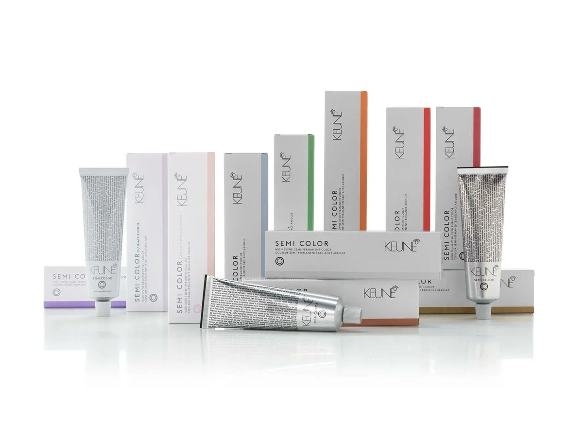 KeuneNAmerica's tweet photo. The possibilities are endless with the Keune Semi Color Range and allow for beautiful results for various uses! Which shade is your favorite addition to the collection? #KeuneLife #KeuneColor
CLICK HERE: https://t.co/XT8YiHz7KA https://t.co/DpCsE4mrtD