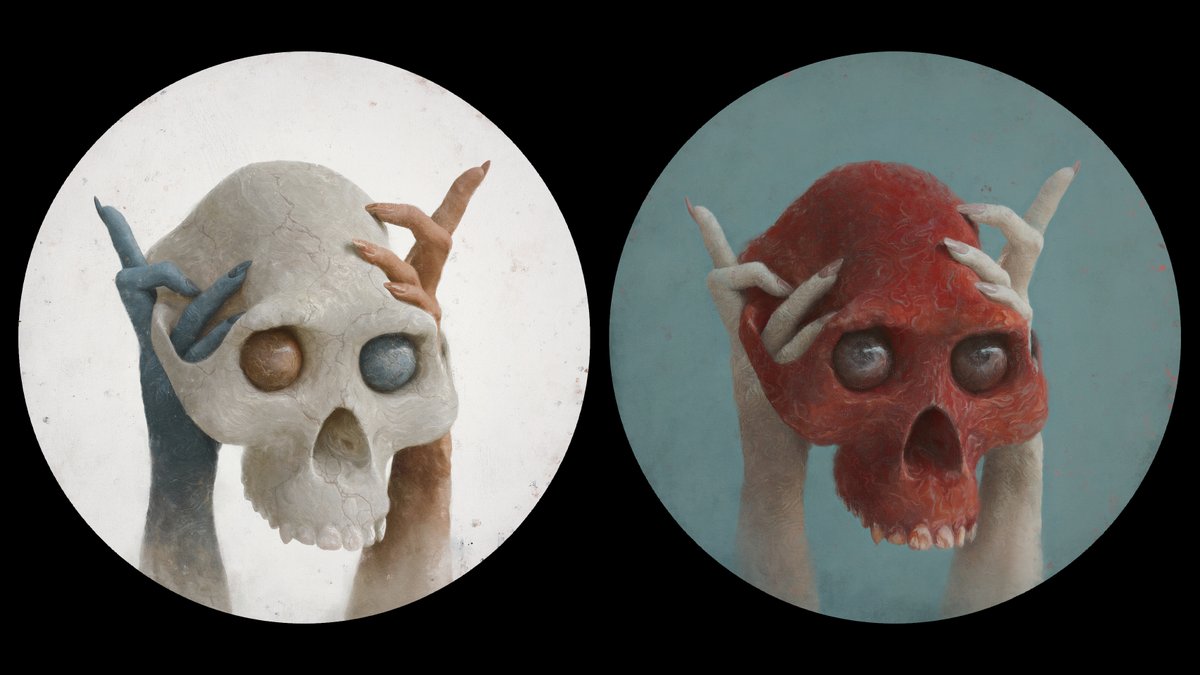 SamSpratt's tweet photo. Some Skulls of Luci held by collectors.

🥇 @Guppynft 
🎨 @eth_degen 
🎯 @FrankieDTankie 
🥩 @kukulabanze 
🫠 @anchor_drops 
🖌️ @krybharat 
🌋 @briann6211 
👑 @CozomoMedici https://t.co/mY7UPOjI4b