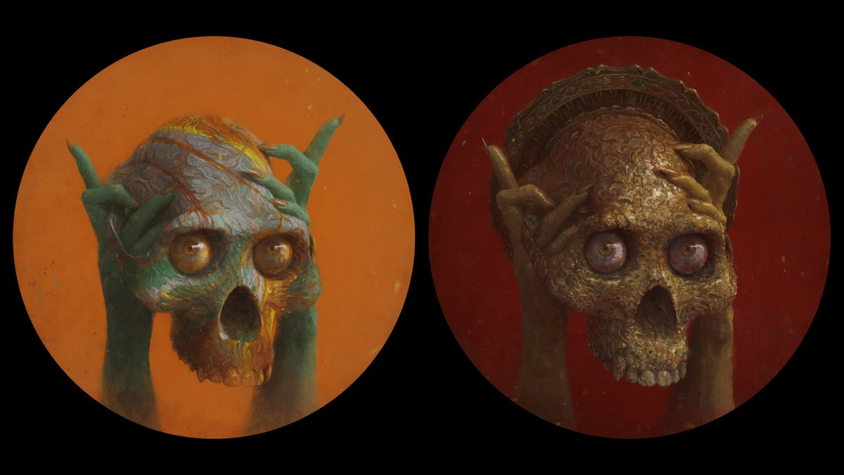 SamSpratt's tweet photo. Some Skulls of Luci held by collectors.

🥇 @Guppynft 
🎨 @eth_degen 
🎯 @FrankieDTankie 
🥩 @kukulabanze 
🫠 @anchor_drops 
🖌️ @krybharat 
🌋 @briann6211 
👑 @CozomoMedici https://t.co/mY7UPOjI4b