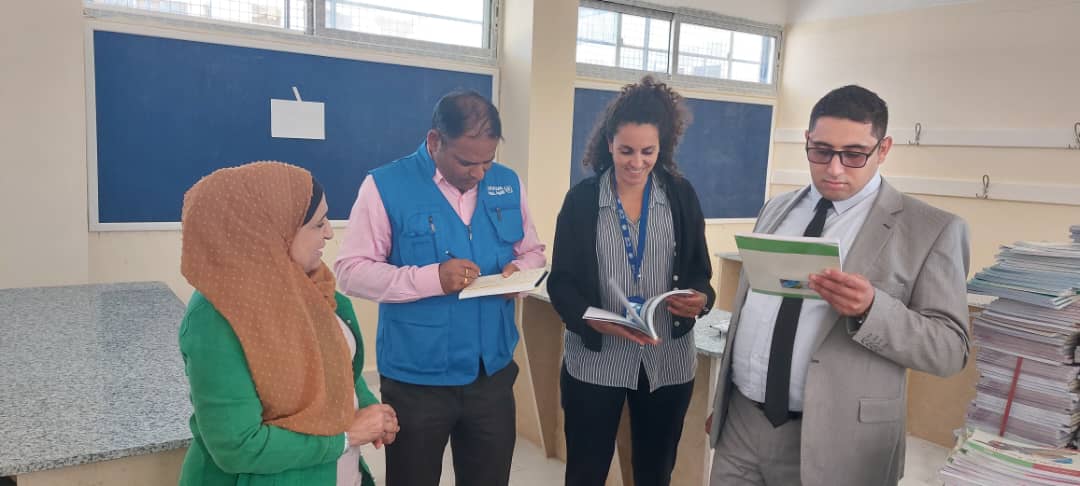 asaad_h89's tweet photo. Glad to host @UNRWA #SFO DDUA(P), in #SAO, to monitor the rehabilitation works at #CBO, visit the new health clinic and the #AlSafsaf school at #camp,and met some #Palrefs for more understanding about how services affect their lives, so we can more able to advocate thier rights. https://t.co/LMqFHMlQnp