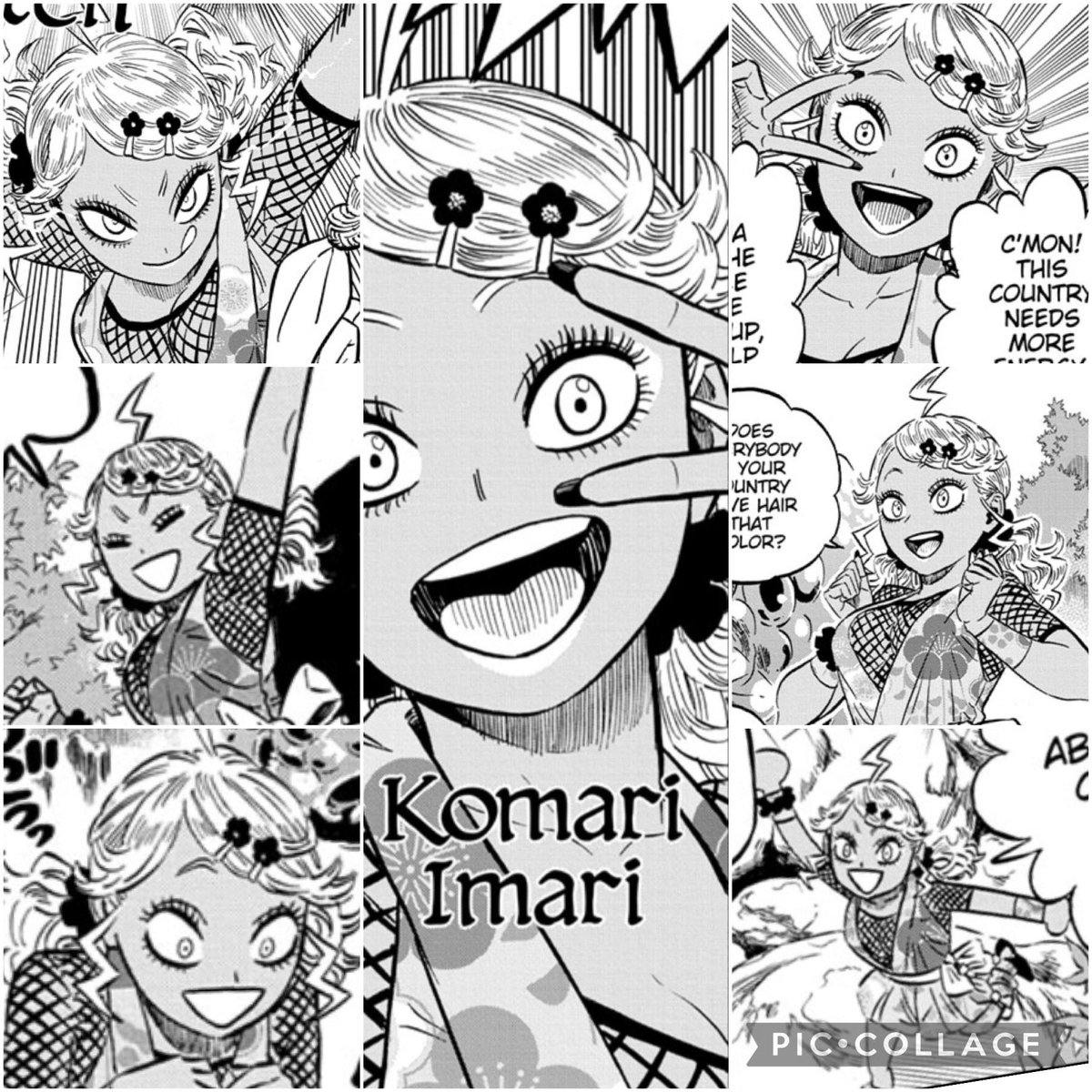 VeronicaLouise's tweet photo. I may have a new favorite character 🥹
She’s so adorable & I lover her personality.
#BlackClover #BlackClover341 #BC341 #KomariImari https://t.co/W8EeYYT6Yq