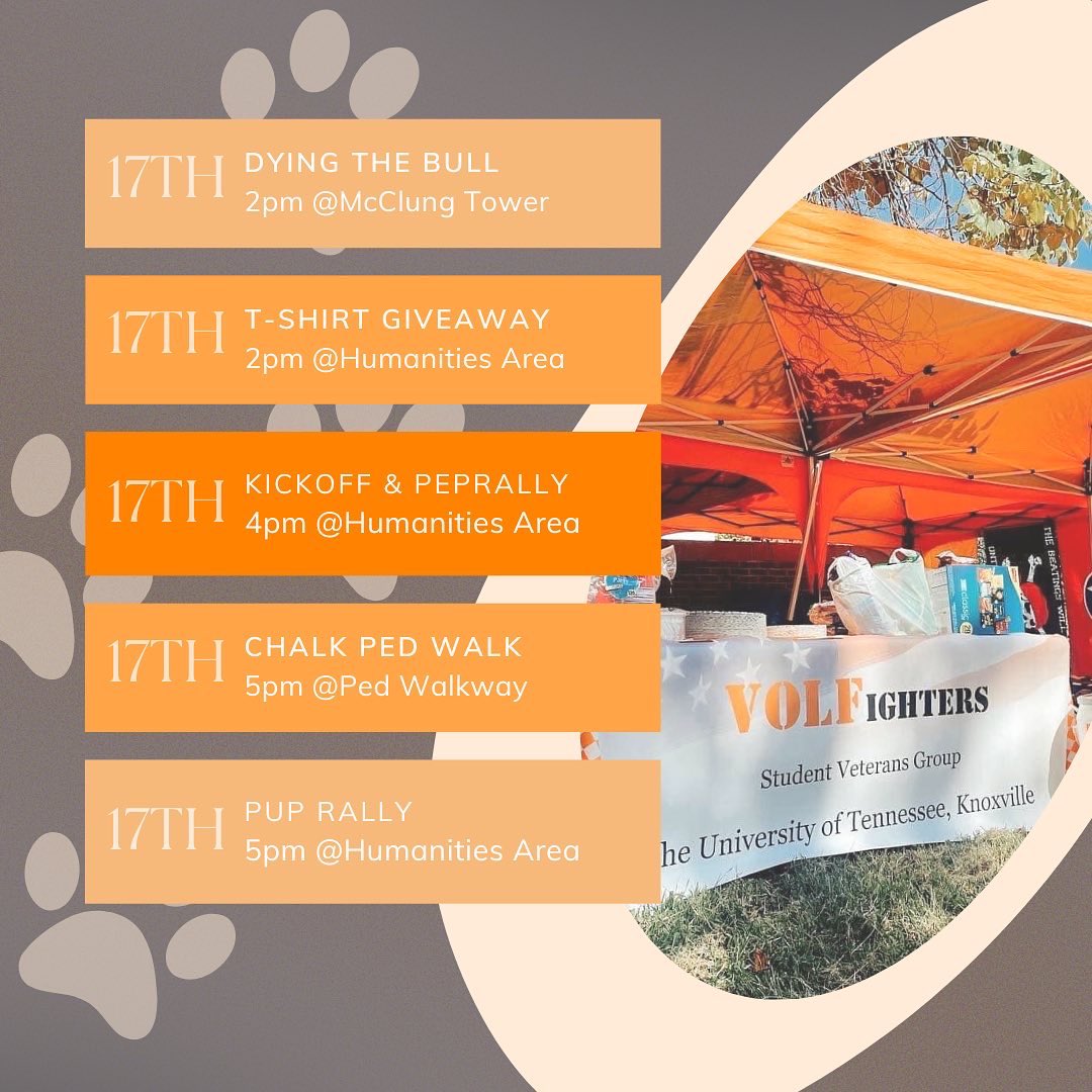 UTK Student Veterans tweet media