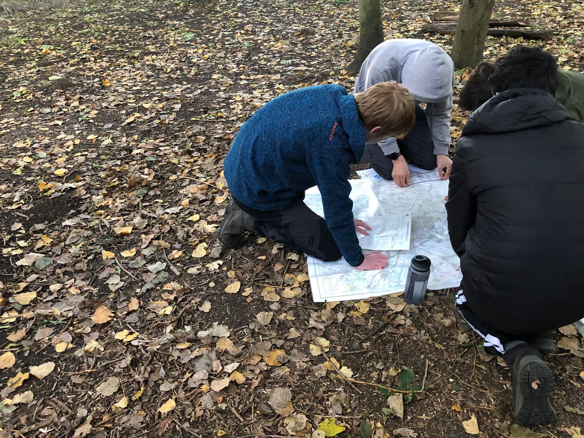 SharnbrookOE's tweet photo. This mornings route planning and briefing for Day 3 of 3 for Silver DofE #going4silver #dofe #silver #mapskills https://t.co/eXGDGVoXhD