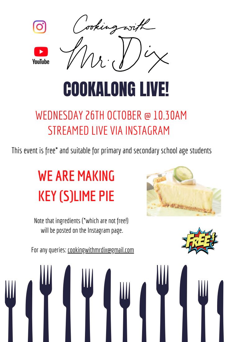 CookingWithMrDix tweet media