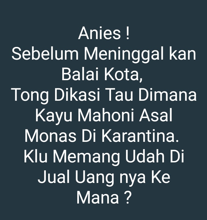 Masyarakat banyak bertanya tanaya