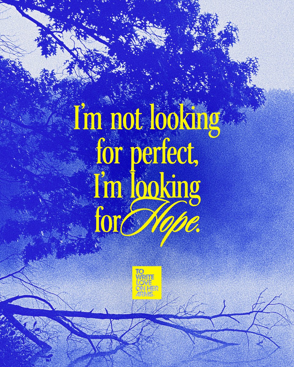 TWLOHA's tweet photo. “The thing is, I’m not looking for perfect, I’m looking for hope and the possibility that anxiety won’t play a role in my future.” https://t.co/1FfrUZavC8 https://t.co/rORIiVPCDZ