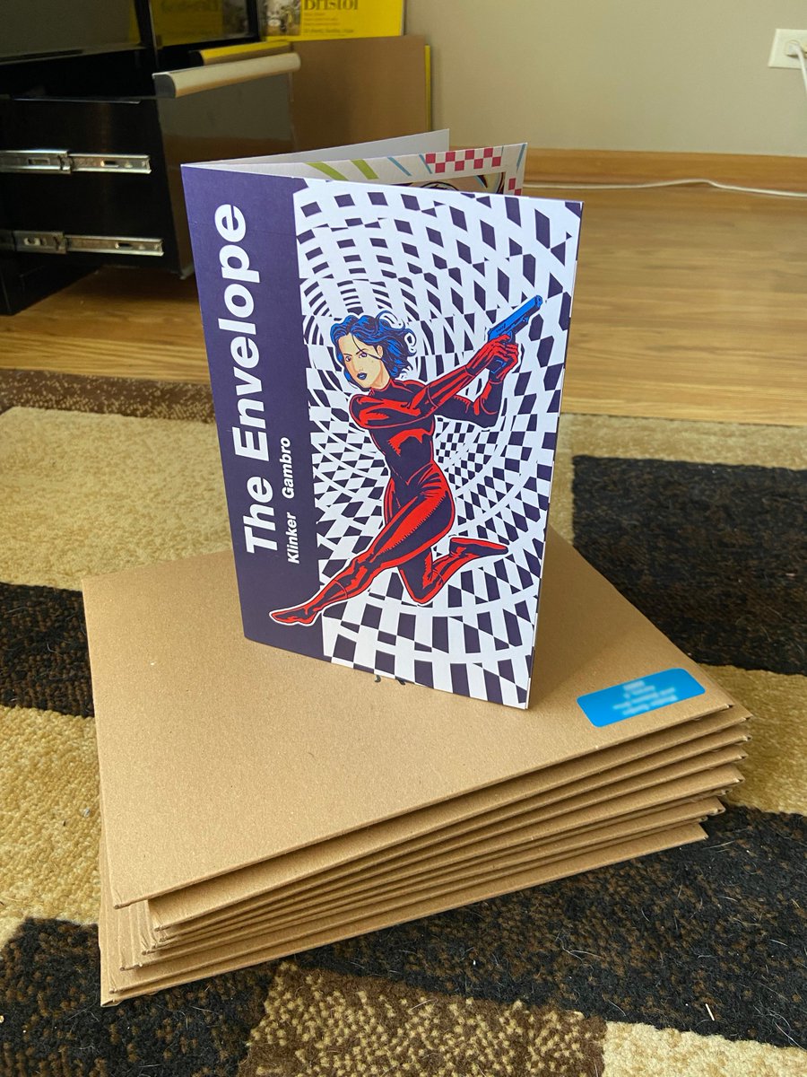 Thank you to everyone that ordered a copy of THE ENVELOPE!! 

#comics #comicbooks #makecomics #indiecomics #spycomics #comic #comicbook #comicbookart