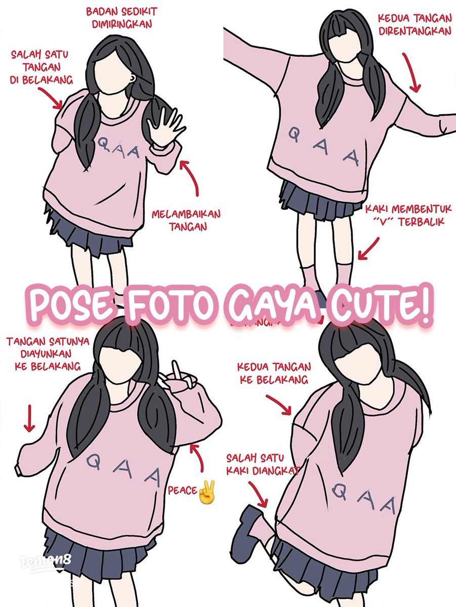 lets_pose's tweet image. Pose foto gaya cute!🥰😉🌸🌺

A THREAD

#posecute #lemon8athome
#idepose #posealaselebgram
#selfiepose #PoseId