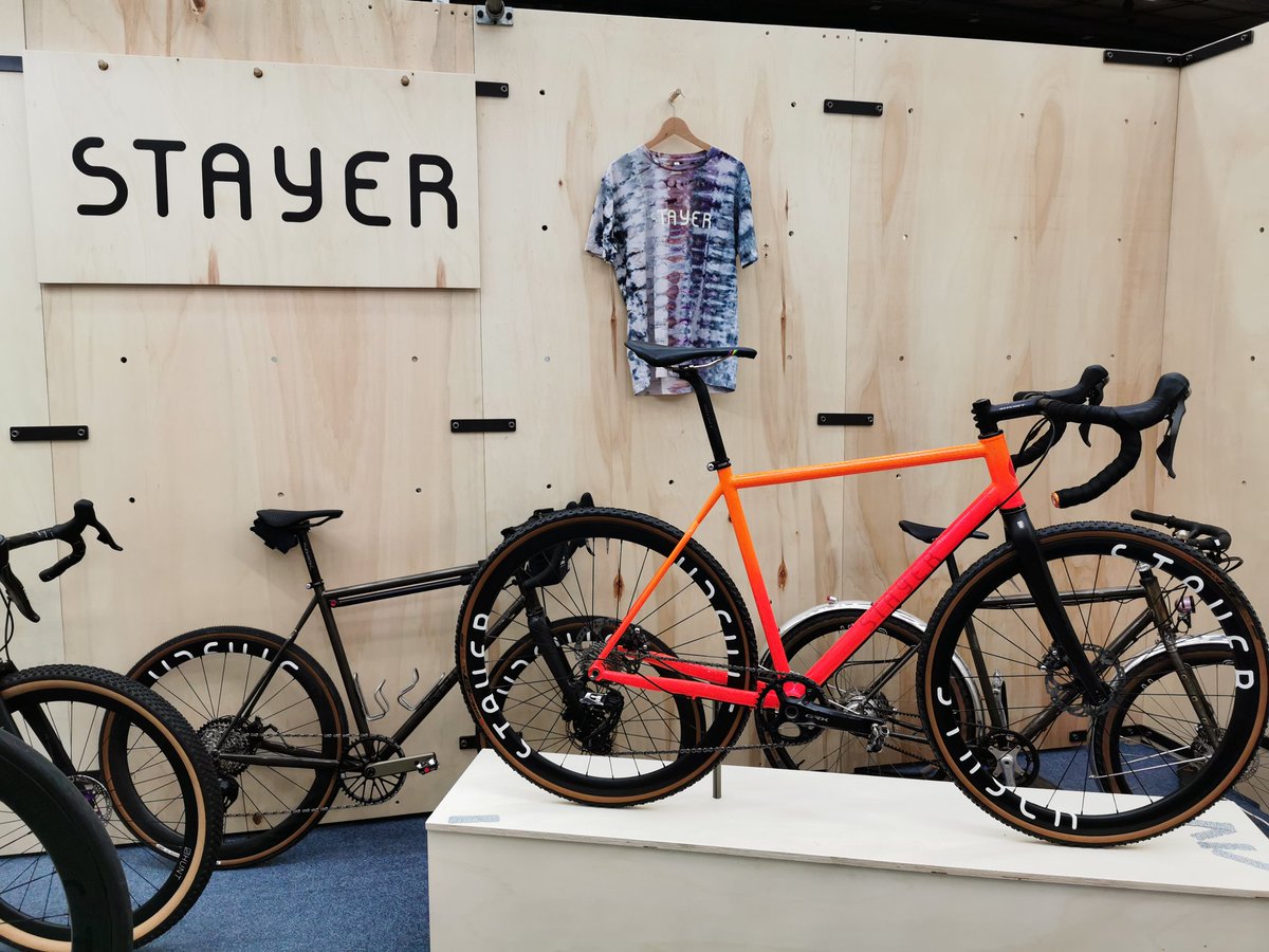 London frame builders @StayerCycles and @quirkcycles displaying beautiful hand-built frames @BespokedUK.