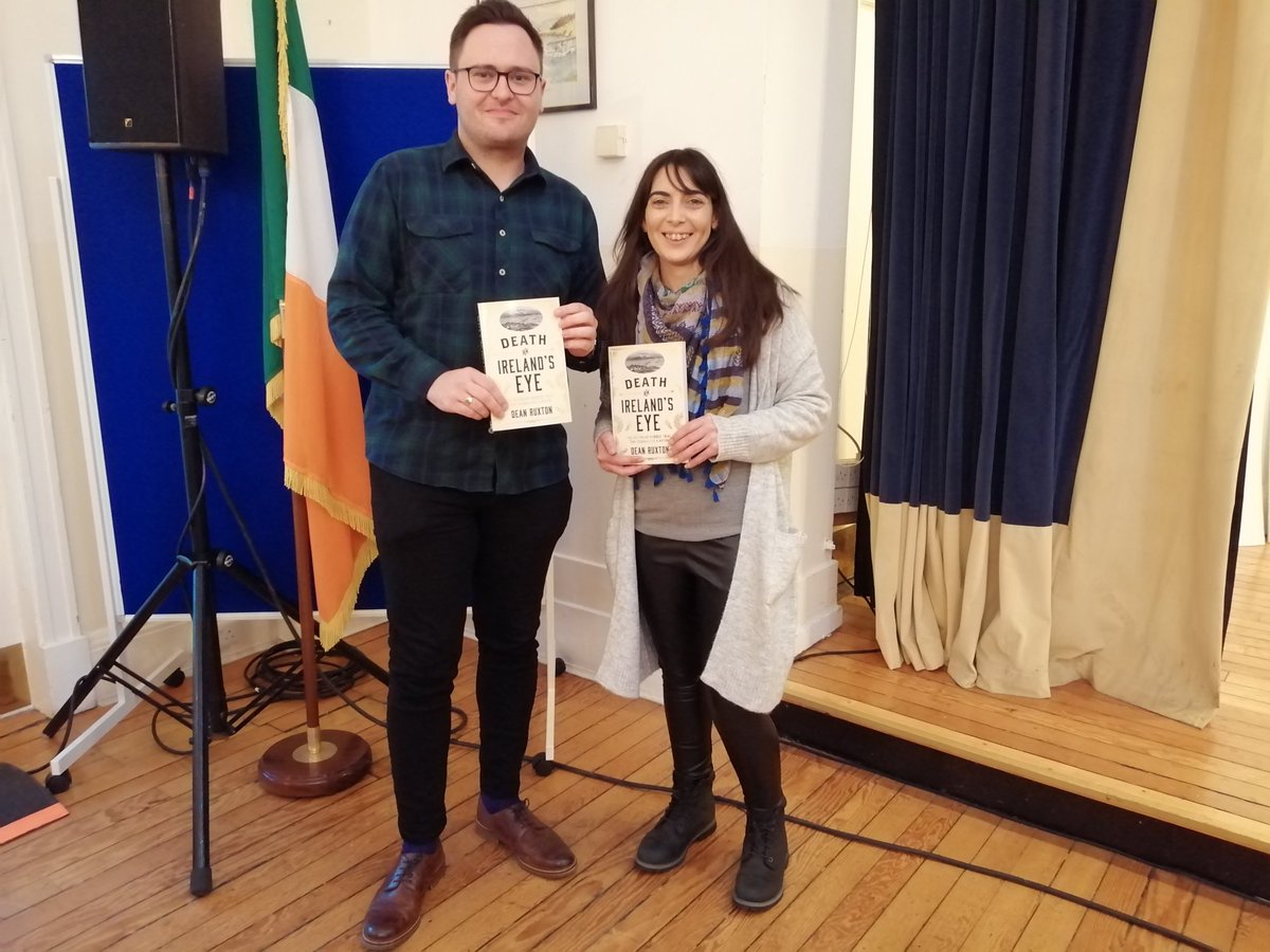 lizgillis191623's tweet image. I was delighted to have had the opportunity to interview Dean Ruxton about his wonderful book 'Death on Ireland's Eye' for the Red Line Book Festival today at Baldonnel Aerodrome. It is a fascinating true story, congratulations @DeanRuxton @RedLineFestival @SDCClibraries