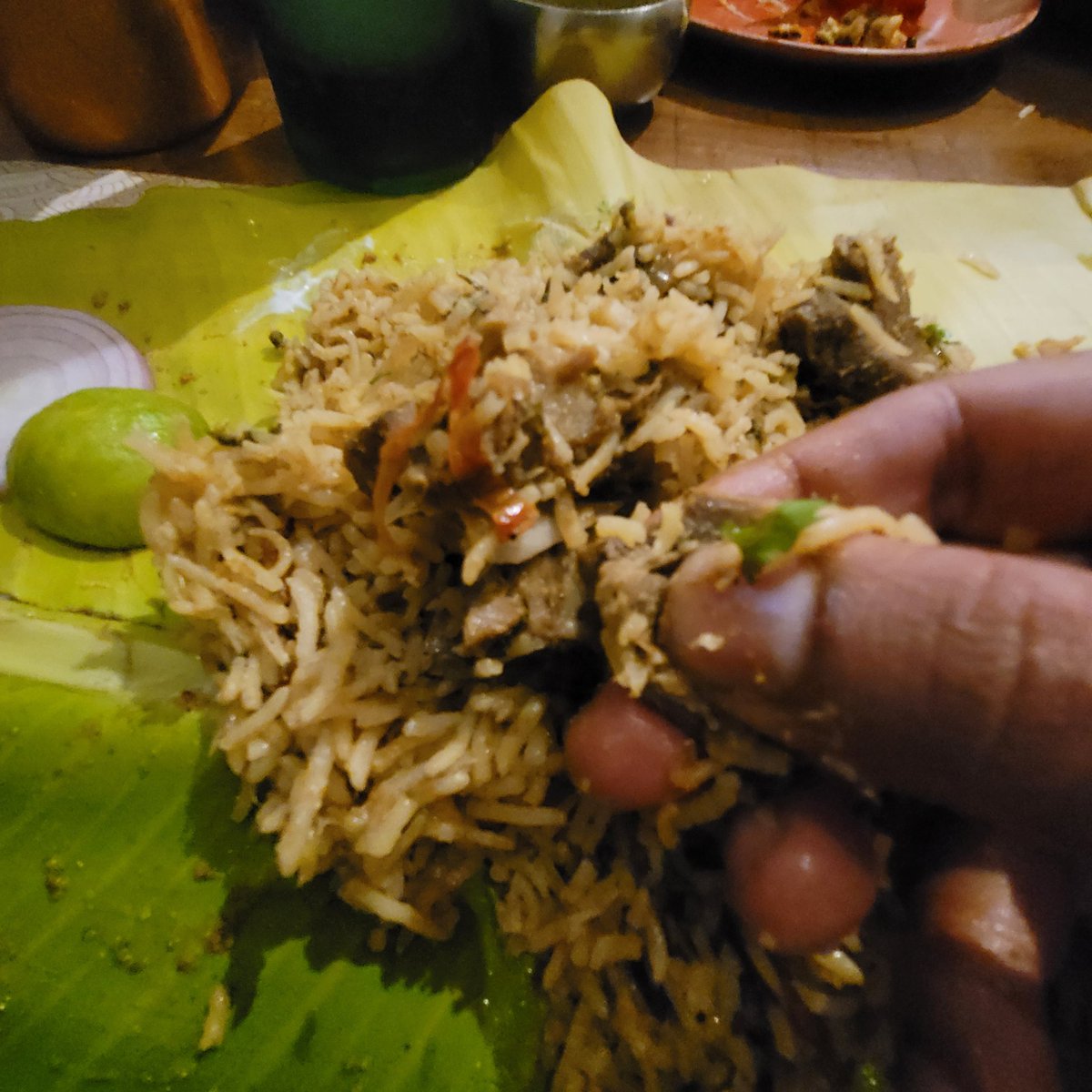 alwaysashwin's tweet photo. Biryani routine so going with #Muttonpulav 
#Vivahabhojanambu https://t.co/4Qr0RNgzVt