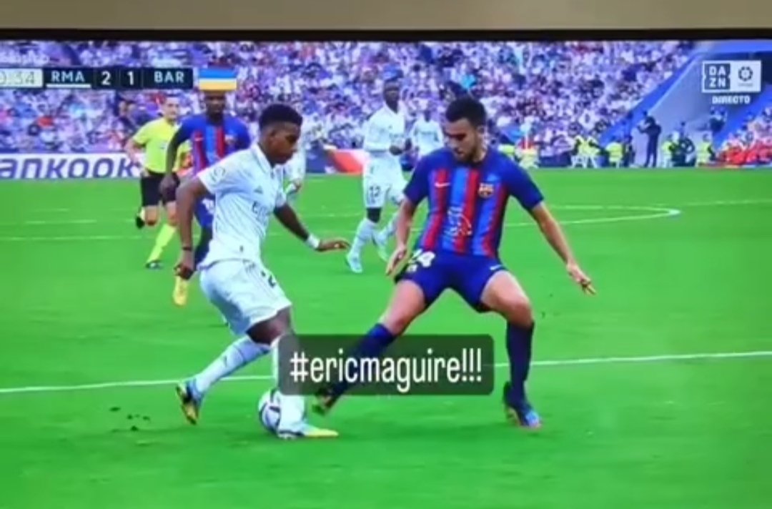 YusteRizo's tweet photo. #ElClásico
#ericmaguire https://t.co/j7u4sKjxUT