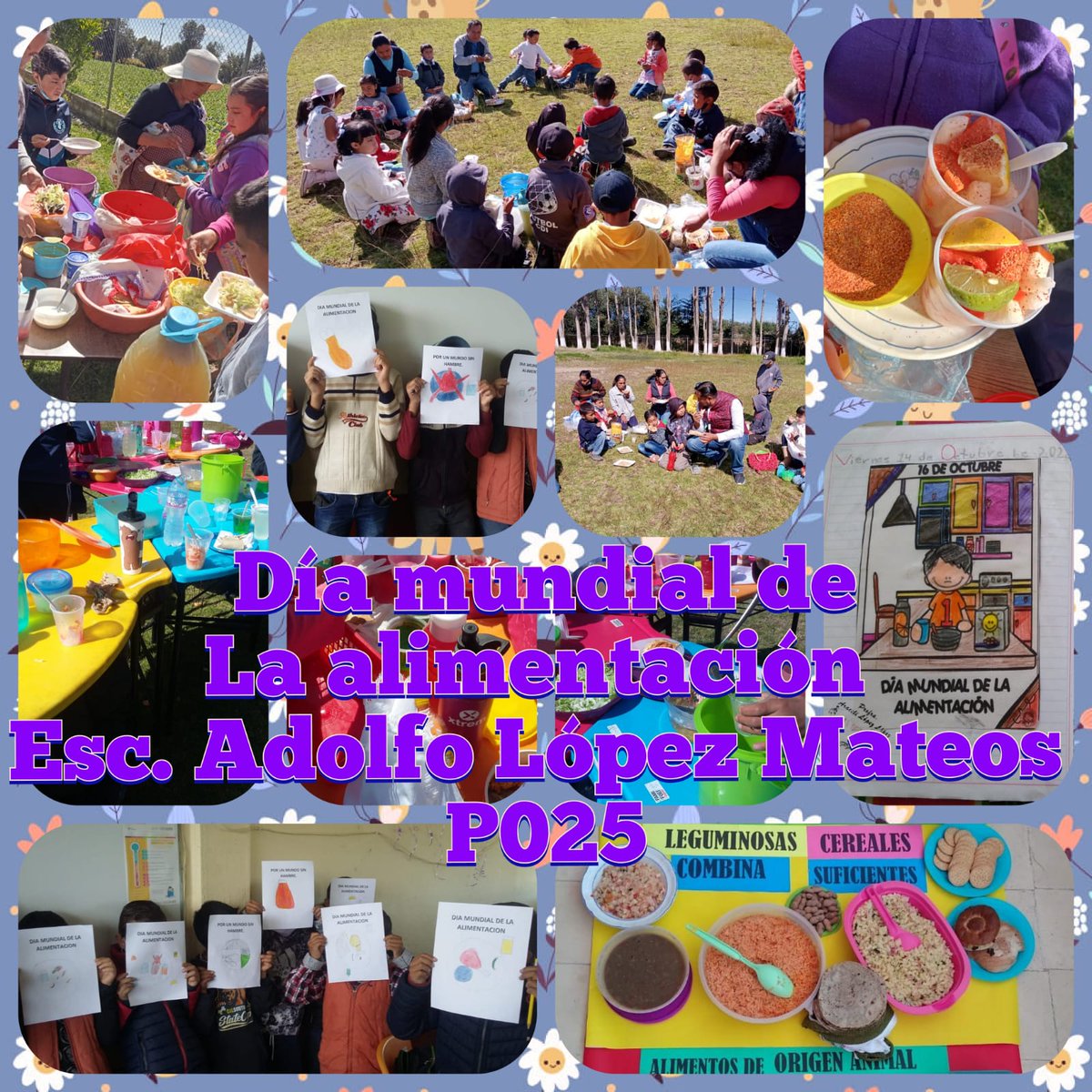 Are_segundoc's tweet photo. #DiaMundialdelaAlimentacion 
Actividades que se realizan en la Zona #P025 a favor de una alimentación equilibrada y saludable. 
@geramonro05 
@TinocoGRogelio 
@ma_pureza https://t.co/QuhkmrUdSG