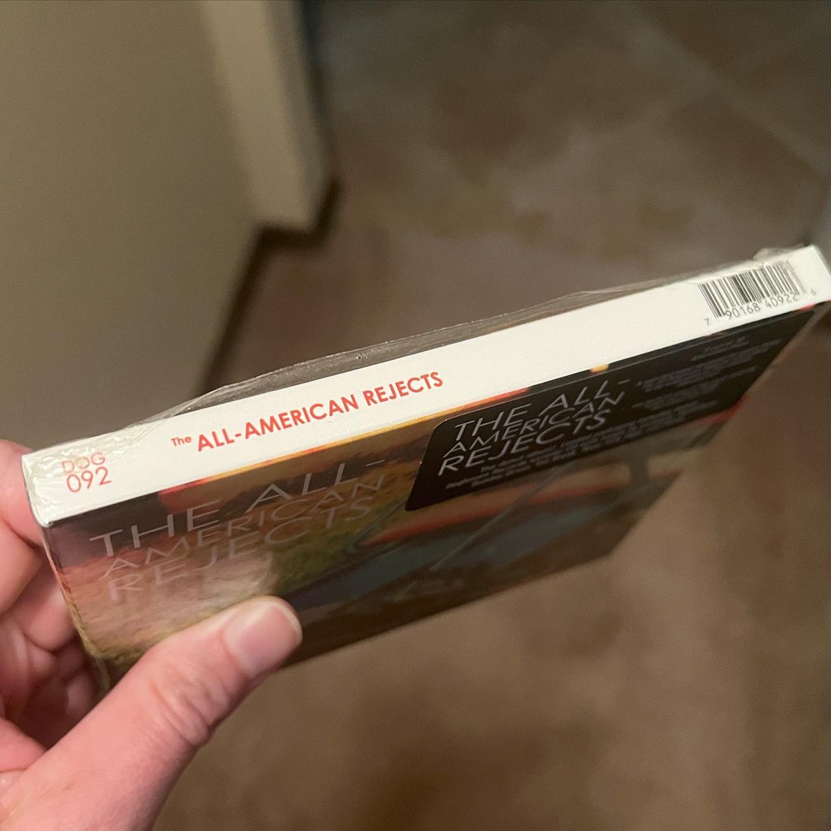 20 years ago (+1 day) we put this out into the world. Wild! This is a sealed copy of the first run of CDs we were selling that night in 2002…