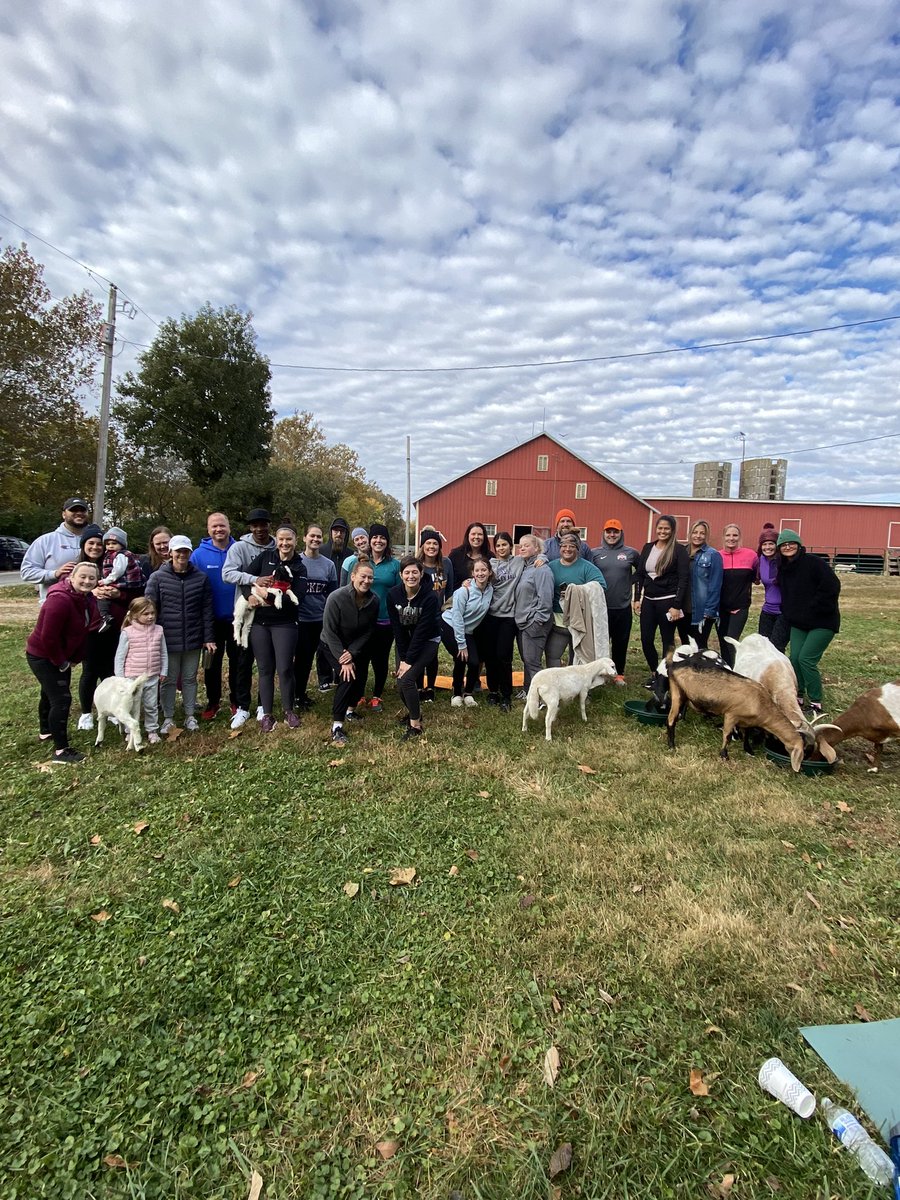 BuySellWithFawn's tweet photo. I want to thank Katherine, Dana,the goats, Jacob, New Nest &amp; Co. Group, Keller Williams Consultants Realty  and all the new friends that attended goat yoga this morning. It was my pleasure to host this amazing goat yoga event. This is just a sneak pic of pics. More to come. https://t.co/vKOQ8mi1Bc