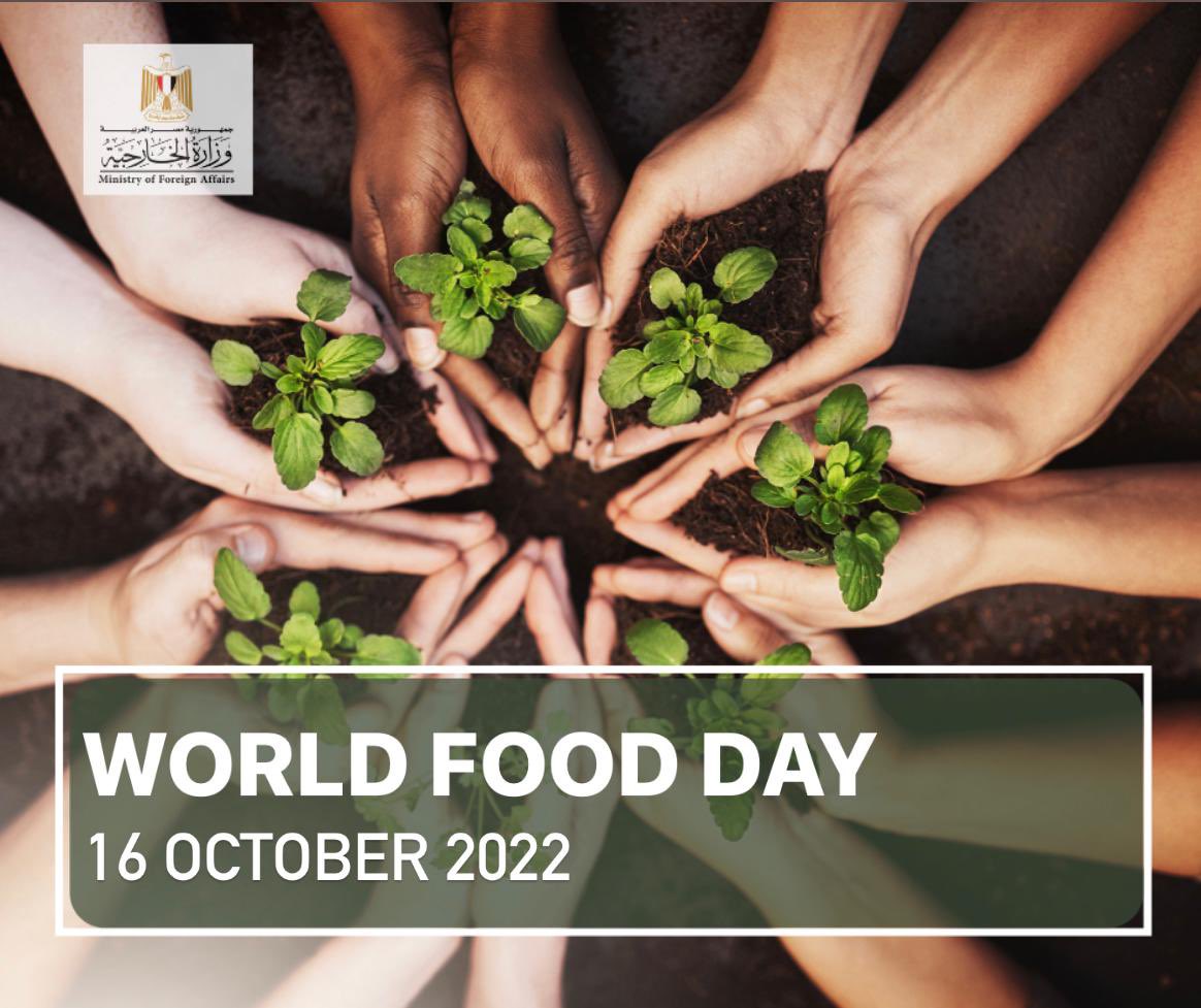 Today, the world is facing an unprecedented food crisis.. On #WorldFoodDay, we need to strengthen global efforts to confront the impact of climate change & conflicts on food security.. Millions of people are at risk of suffering from hunger if we do not act together now @WFP @FAO