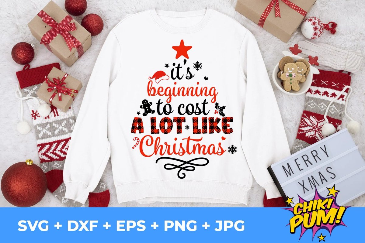 CHIKIPUMcutfile's tweet photo. It's Beginning To Cost A Lot Like Christmas SVG • Funny Christmas T-Shirt Color Design https://t.co/9LdcrF42LK via @CHIKIPUMcutfile #cricut #sublimation #cutfiles #SVG #PNG #tshirtprinting #tshirtdesign #htv #irontransfer #heattransfer #vinyl #itsbeginningtocost #Christmas https://t.co/QLM8Lkbli4