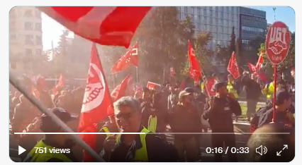 acv_csc_europe's tweet photo. #CostofLivingCrisis - #TradeUnion #mobilizations & #actions this weekend a.o. in 🇩🇪Germany🇪🇺, 🇪🇸Spain🇪🇺 & 🇵🇹Portugal🇪🇺 - @etuc_ces: "This #crisis is being driven by #excess #profits, not #wages! - Increase wages, #tax profits!"
https://t.co/2C2cWLQgxQ https://t.co/MdxWiOOwJe
