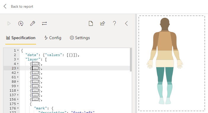 ThysvdW's tweet photo. Unfortunately no #BBOD this week, but I was able to create this in #PowerBI using #Deneb custom visual. So halfway there with Chapter 23 - Thanks @the_d_mp for an awesome tool. https://t.co/ToXZ5PoJmG