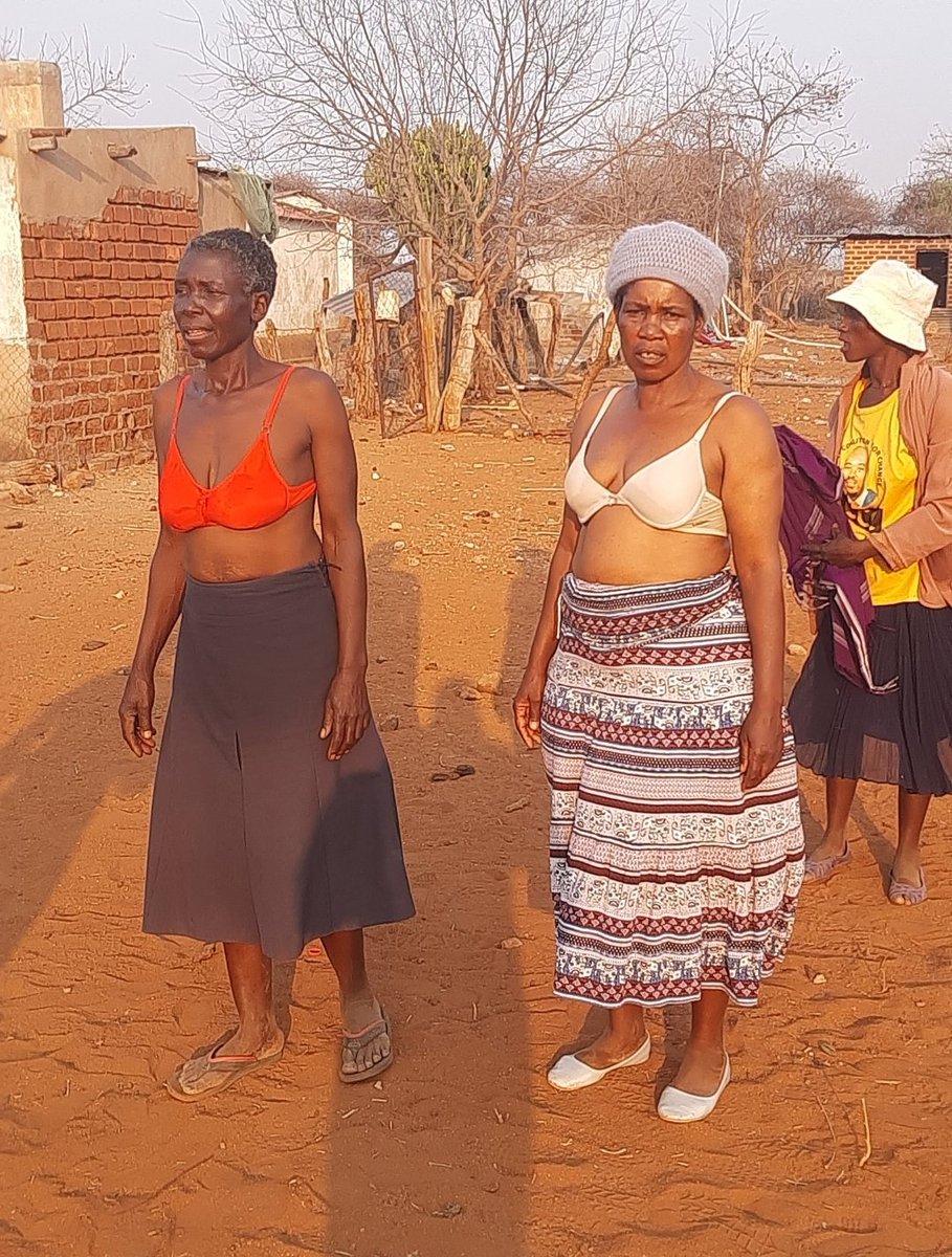 In Matobo today <a href="/ZANUPF_Official/">ZANU PF</a> rapists from <a href="/edmnangagwa/">President of Zimbabwe</a>'s Kwekwe &amp; Zvishavane areas have stripped CCC women naked.

Something gotta give. We have had enough of this.
