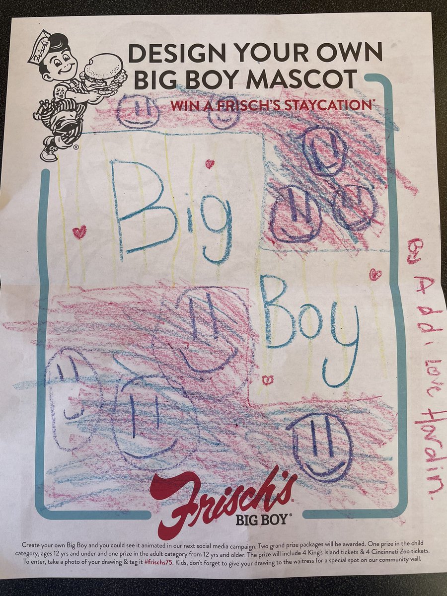 Addi Hardin representing for the #frischs75