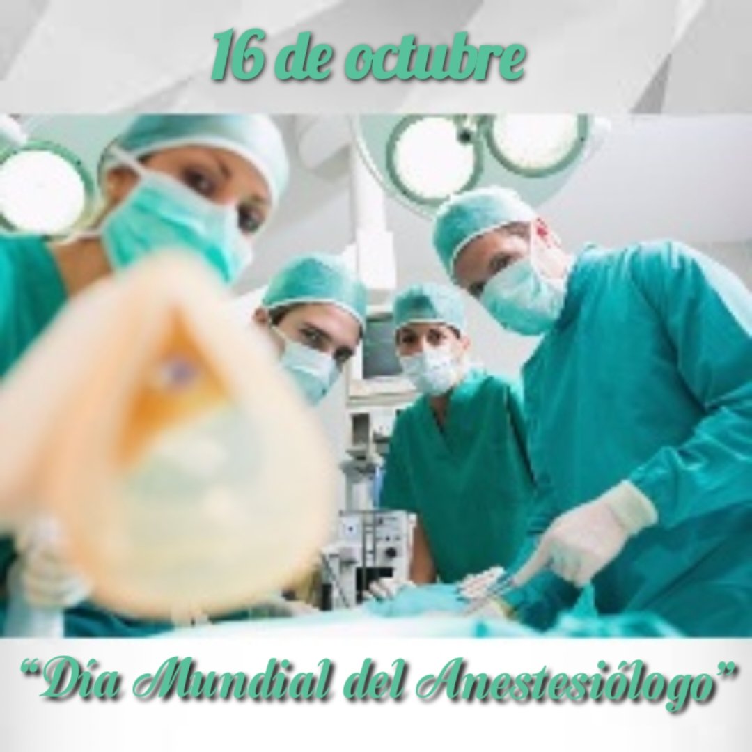 #DiaMundialDeLaAnestesiologia 
La calidad de los anestesiólogos cubanos está demostrada en los salones de operaciones de #Cuba y en las decenas de naciones donde prestan cooperación.
#CubaPorLaVida 
#FuerzaCuba 
#MejorSinBloqueo 
<a href="/CubacooperaGt/">Cubacoopera Guatemala</a> 
<a href="/CubaEmbaGuatem/">EmbaCubaGuatemala</a>