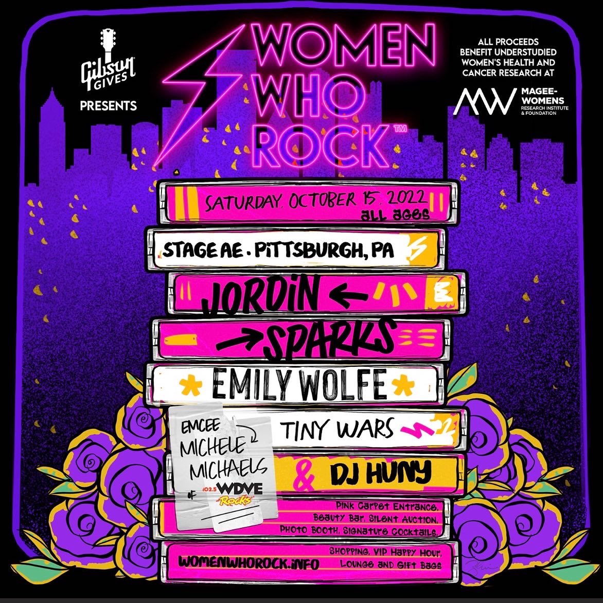 FelicitySpeaks's tweet image. 1/: We rocked out last night at the @WomenWhoRockHQ #Pittsburgh benefit concert connecting women through the power of music to help educate, support, and fund women-centric health and music endeavors.

#RockerChic #WomenWhoRock