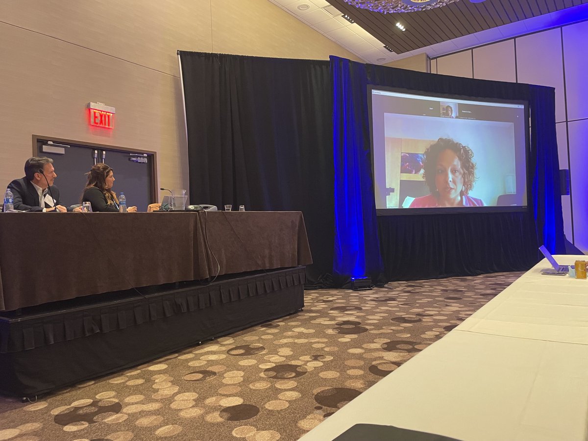 APApsychiatric's tweet photo. Kristen Pendergrass of @ShatterproofHQ calls Collaborative Care an effective model for treating co-occurring disorders, notes it is covered by Medicaid codes in 22 states #apasac22 https://t.co/OfqoyO9odI