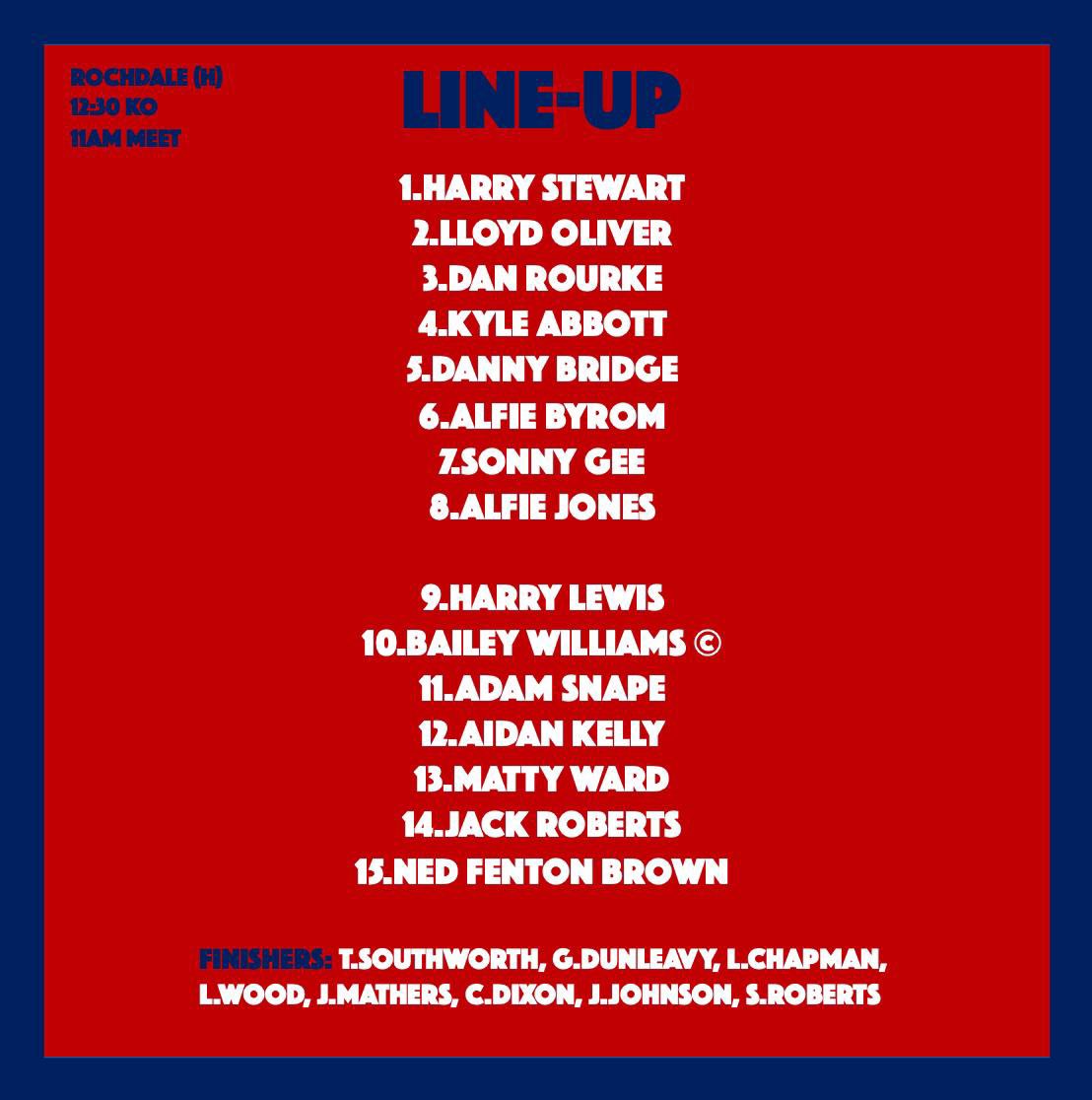 DavidCcr7's tweet photo. Lineup for your Liverpool St Helens Senior Colts at home to Rochdale. Belting fixture that ended with. 22-22 draw. #lsh #liverpoolsthelens https://t.co/7Os5CQAwB4