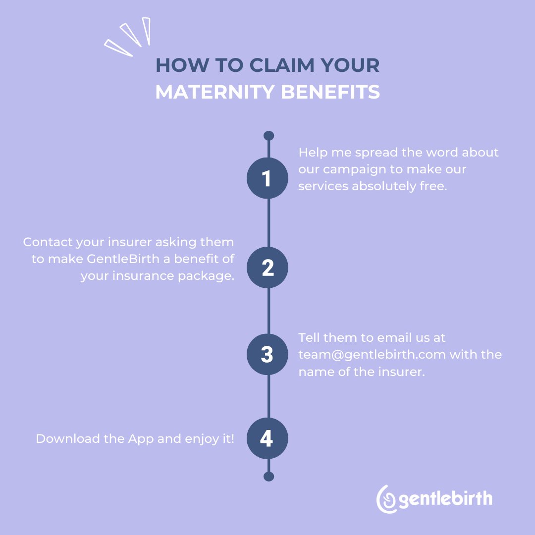 GentleBirth's tweet photo. Help us be an App free on every insurance! We tell you how.
#gentlebirthapp #gentlebirth #hypnobirthing #positivebirth #braintrainingforbirth #laboranddelivery #mindfulpregnancy #mindfulbirth #pregnant #fitbump #midwife #doula https://t.co/rF0gihMcyw