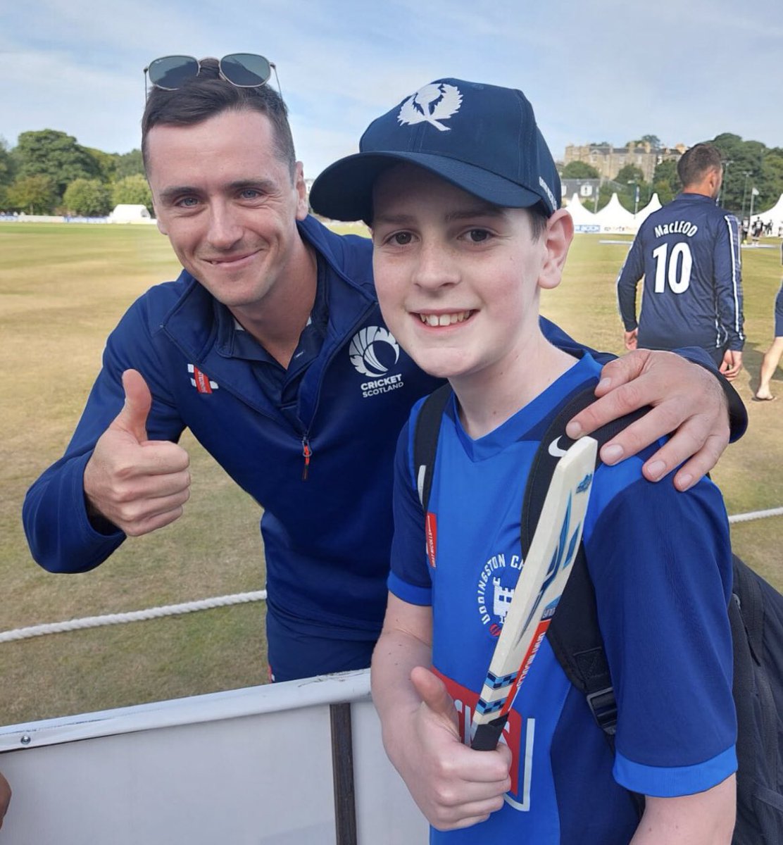 UddyCricket's tweet photo. Charlie Lever to Chris Sole:
“Chris can you break 90mph in the @ICC #CricketWorldCup?” https://t.co/ZPT14pYKjK