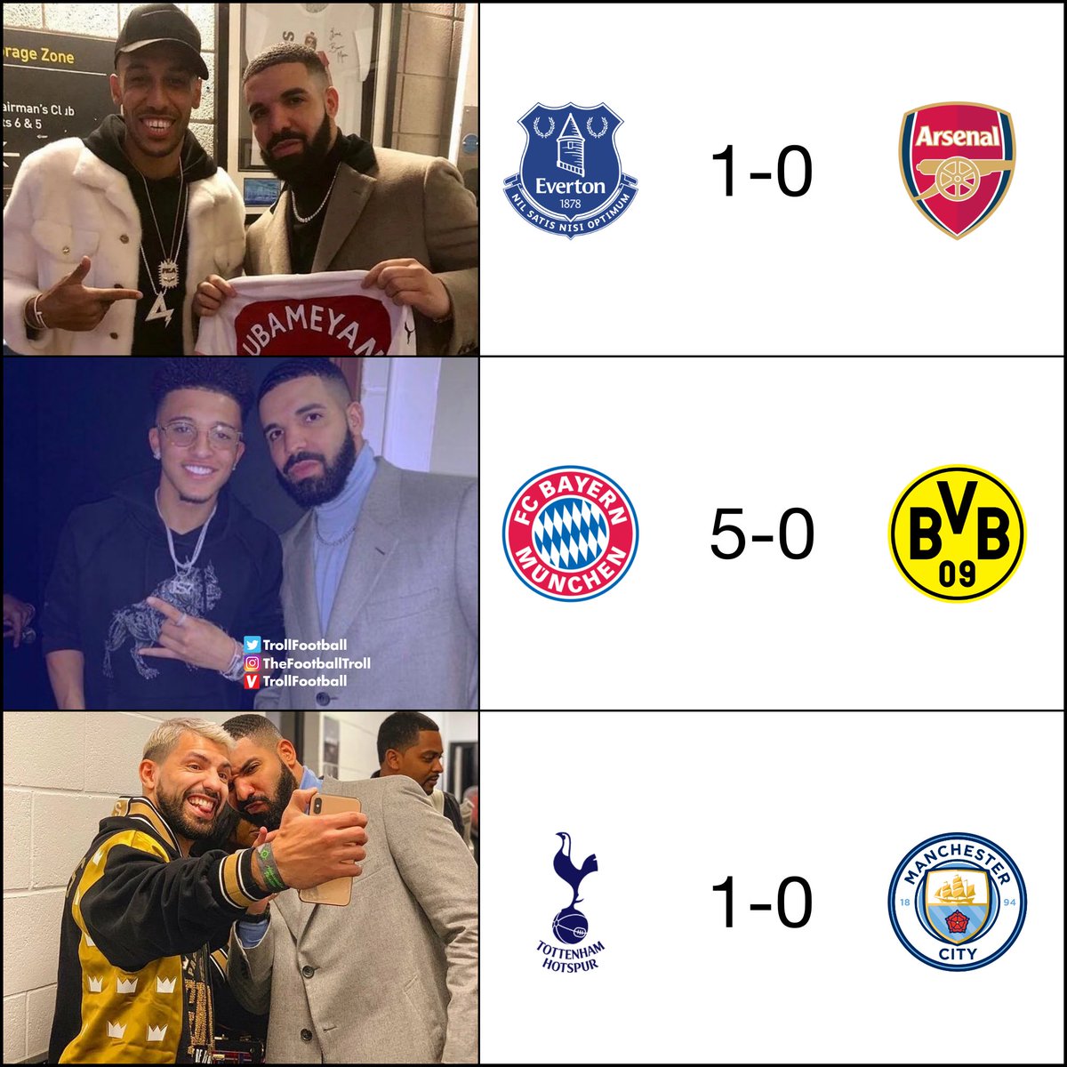 TrollFootball's tweet photo. The Drake curse continues https://t.co/h5qUbVPUog