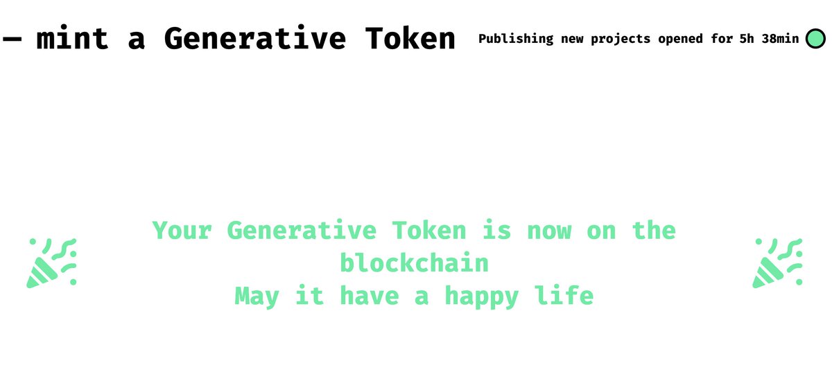 I'm soooo excited... just published my first project "nd-landscape-001" on <a href="/fx_hash_/">fxhash</a> 

fxhash.xyz/generative/slu…

Minting opens at 14:00 on Wednesday, October 19, 2022 (CET)

128 ed. / 1 XTZ

1/6

----
#tezos #retro #CleanNFT #glow #threejs #landscape #generativeart