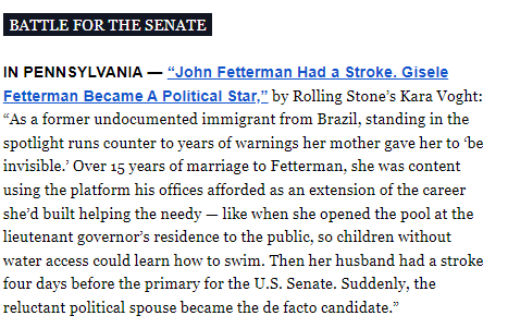 Nothing wrong with feel good stories about candidates and their families...let's just see them on all sides....

#PASen
#FettermanForSenate 
<a href="/DrOz/">Dr. Mehmet Oz</a>