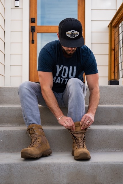 BootCampaign's tweet photo. It all started with a pair of boots - the most visible sign of military service. Help us honor all who serve(d) this #VeteransDay by wearing our combat boots as a conversation-starting symbol of support for veterans and military families.

#BootSalute #LaceUpAmerica https://t.co/4yWGgnmW9Z