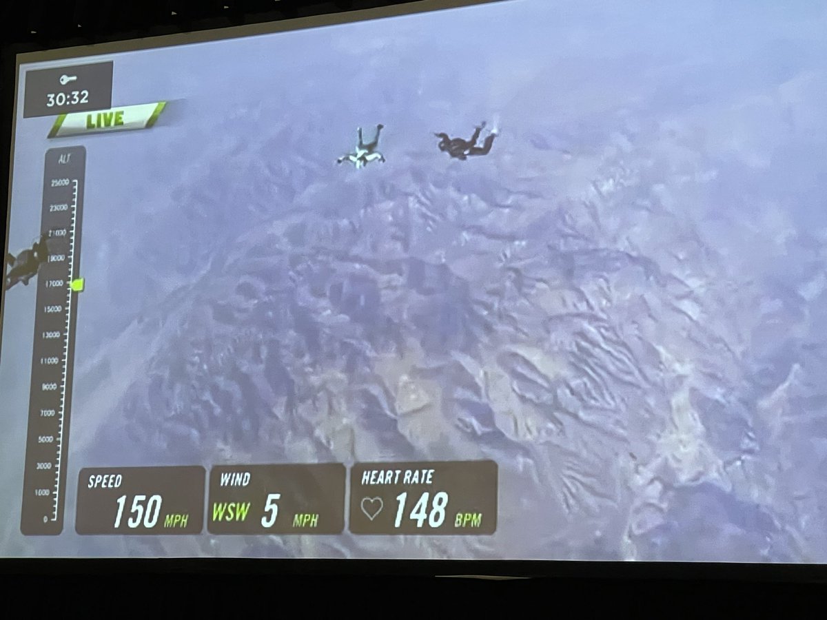 MsMarcucci981's tweet photo. Our closing keynote speaker at #cascience22 , Jim Churchman, a Hollywood Stuntman who is using math, science, and engineering to revolutionize the field #heavensent and help kids with cancer fly like a super hero #flyingheroclub https://t.co/W4eEV1r77e