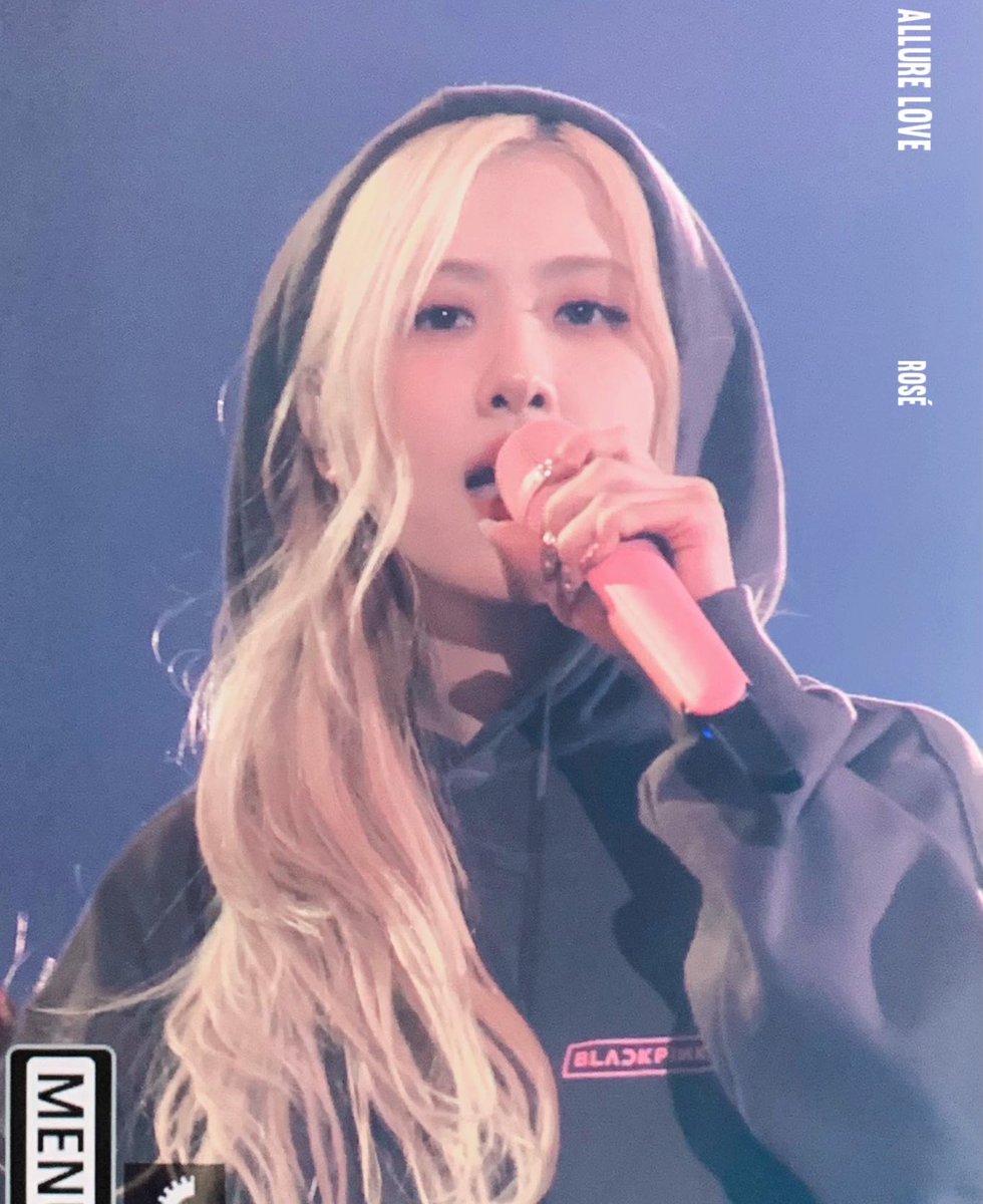 why rosé is so attractive in this pic?