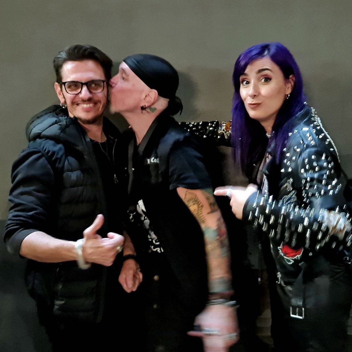 BreakMeDownIT's tweet photo. Yesterday we had a blast at @lacuna_coil concert in Milan! π₯
It was also a great opportunity to meet friends from all over the world!
We would like to pay tribute with this post to Charlieβ¦he is the first who did a BMD tattoo, even before the band itself!
π
#breakmedownit https://t.co/UOD1LYh8pA