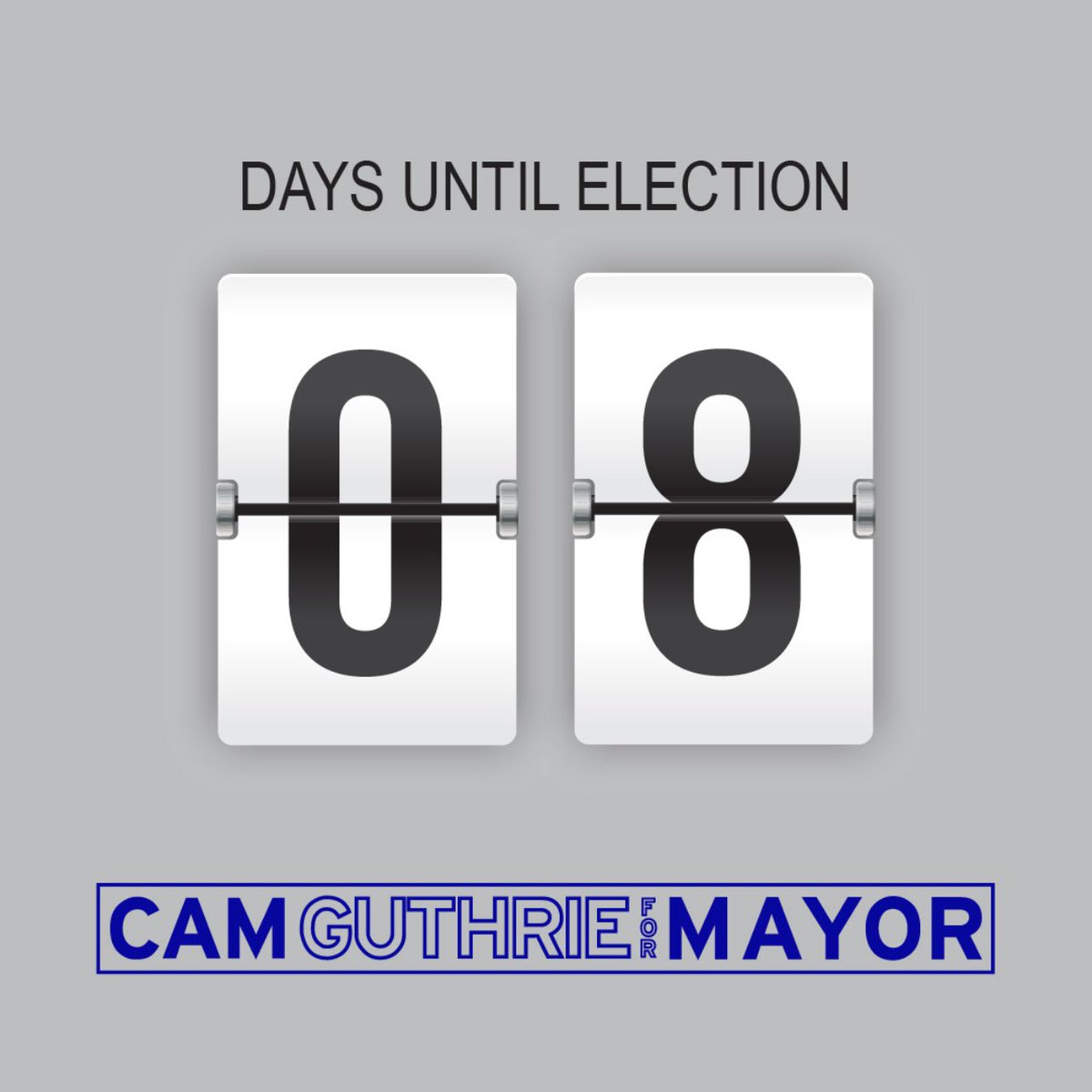 Go vote today #Guelph! #TeamCam
