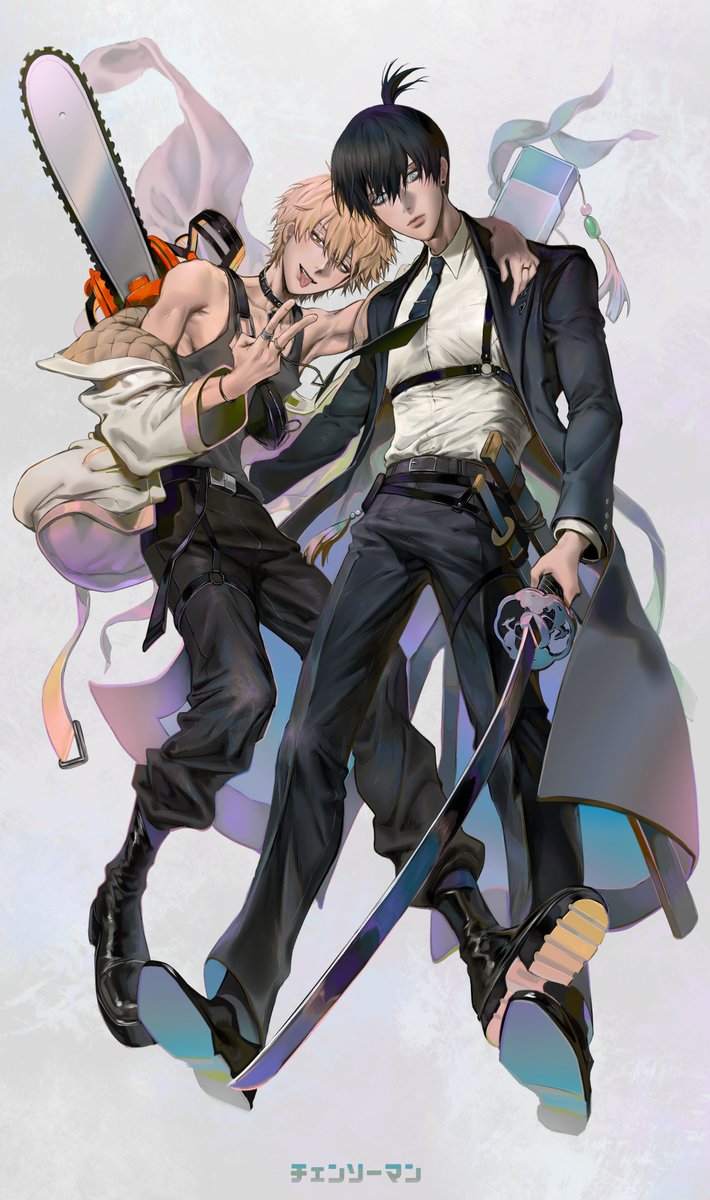 アキデン 아키덴
아키랑 같이 싸우는 덴지 보고십어 🥺