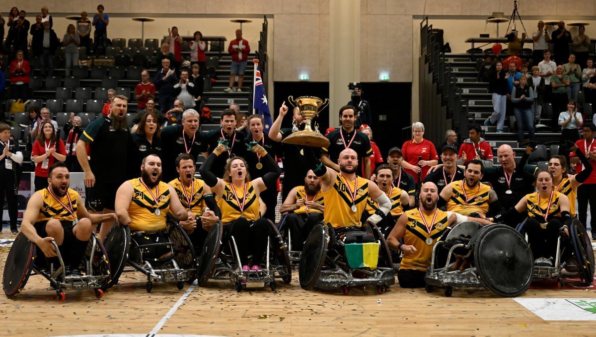Introducing the 2022 Wheelchair Rugby World Champions: Australia